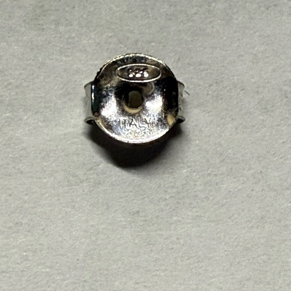 Infinity Style Dangle Earrings Sterling Silver - Picture 4 of 4